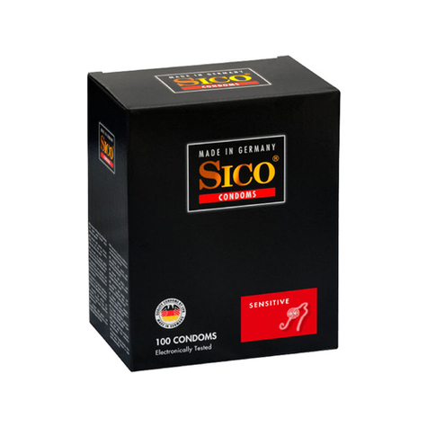 Sico Sensitive Condoms 100 Kondome