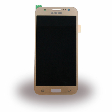 samsung j500f galaxy j5 original ersatzteil lcd display / touchscreen gold