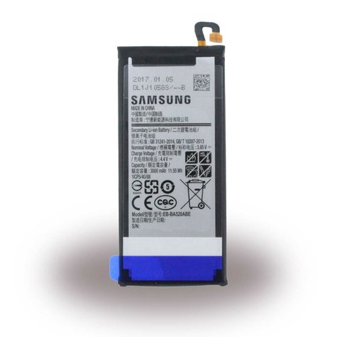 Samsung Eb-Ba520abe Lithium Ionen Akku A520f Galaxy A5 (2017) 3000mah