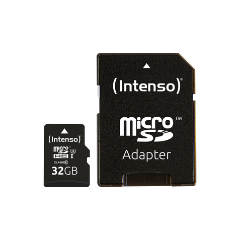 Intenso Secure Digital Card Micro Sd Uhs-I Professional 32 Gb Speicherkarte