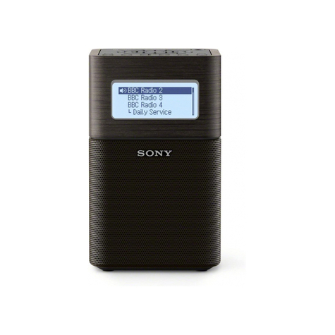 Sony Xdr-V1btdb Tragbares Uhrenradio, Schwarz