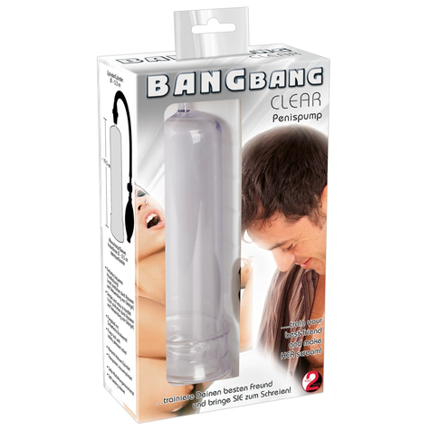 Penispumpe Bang Bang Penis Pump Clear