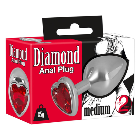 Analplug Diamond Anal Plug Medium