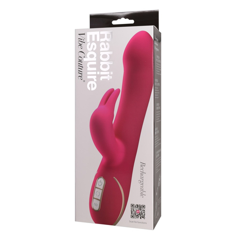 Vibrator Mit Klitorisreizer Rabbit Esquire Pink