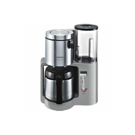 siemens tc 86505 kaffeemaschine mit thermokanne grau-schwarz