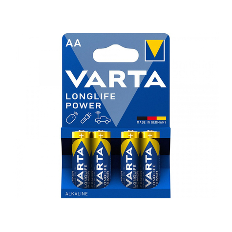 Batterie Varta Longlife Power Lr06 Mignon Aa (4 St.)