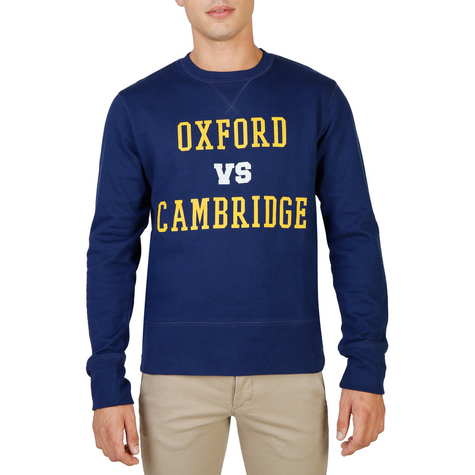 herren sweatshirts oxford university blau m
