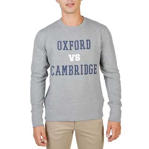 Herren Sweatshirts Oxford University Grau Xl