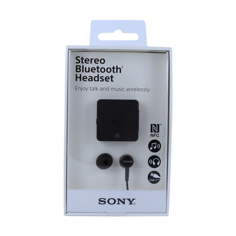 Sony Sbh24 Stereo Bluetooth Headset Schwarz