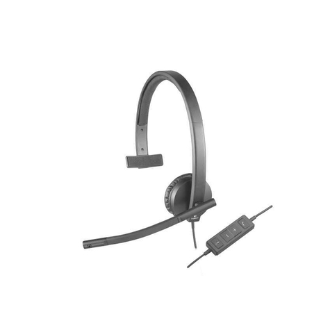 Logitech Usb Headset H570e Headset On-Ear Verdrahtet