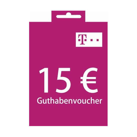 Telekom Prepaid Guthabenvoucher 15 Euro