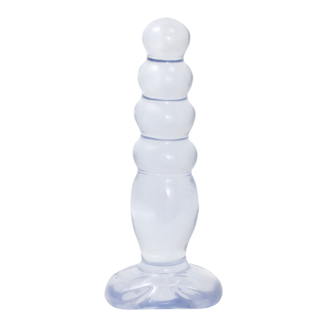 Crystal Jellies Anal Delight 5 Inch Transparent
