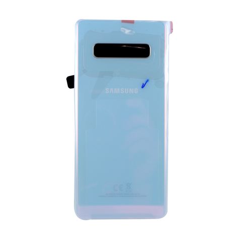 Samsung Gh82-18406f G975f Galaxy S10+ Weiss Akkudeckel Rkseite Rkteil Akkufachdeckel