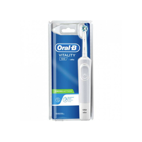 Oral-B Vitality 100 Crossaction D100.413.1 Weiss Blister