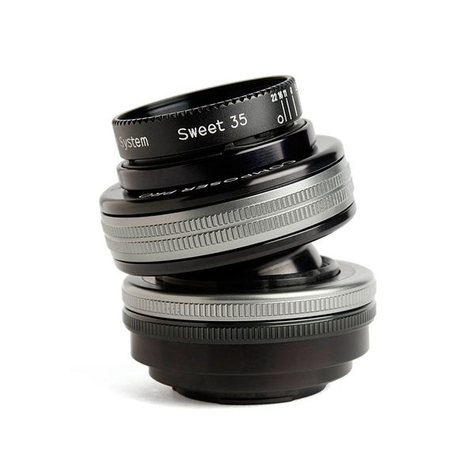 Lensbaby Composer Pro Ii With Sweet 35 Optic Slr 4/3 0,19 M Micro Four Thirds Manuell 3,5 Cm