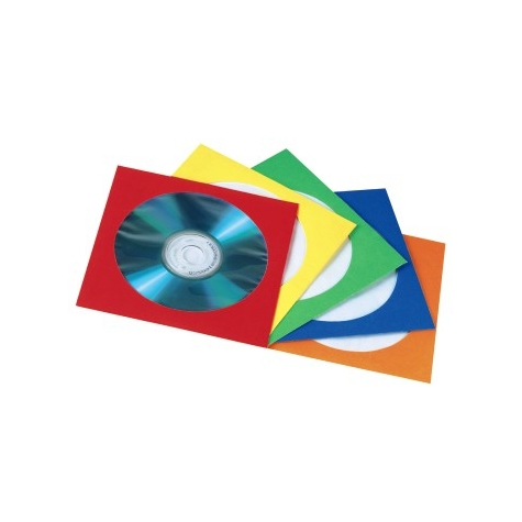 Hama 00078369 - Protective Cover - 1 Discs - Multicolor - Paper - 120 Mm - 125 Mm
