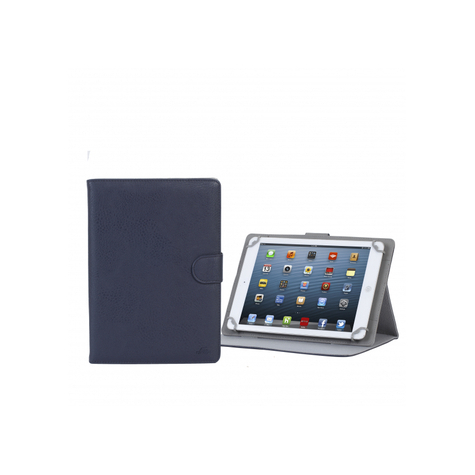 Rivacase 3017 Folio Universal Apple Ipad Air Samsung Galaxy Tab 3 10.1 Galaxy Note 10.1 Acer Iconia Tab 10.1 Asus... 25,6 Cm (10.1 Zoll) 367 G Blau