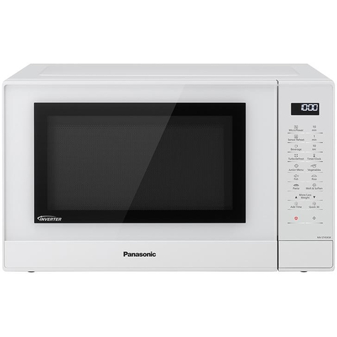 Panasonic Nn-St45 Countertop (Placement) Solo-Mikrowelle 32 L 1000 W Berührung Weiß