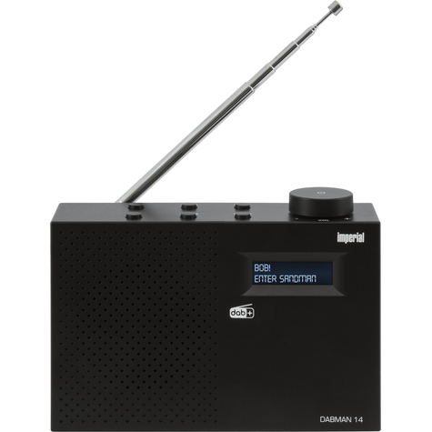 Telestar Dabman 14 Tragbar Digital Dab+,Fm 87,5 108 Mhz 174 240 Mhz 1 W