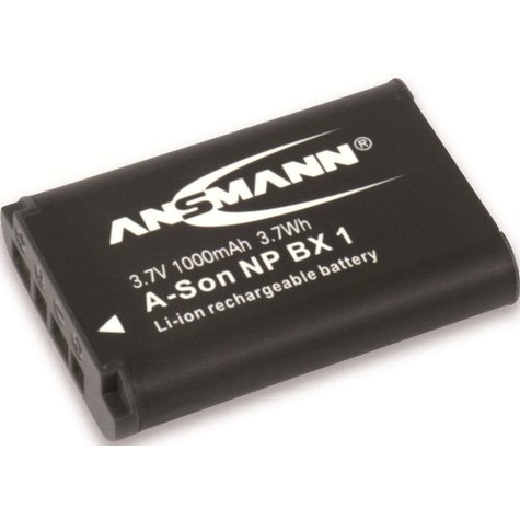 Ansmann 1400-0041 Lithium-Ion (Li-Ion) 1000 Mah Kamera Sony Dsc-Rx1 Dsc-Rx100 Hdras15 3,7 V 1 Stück(E)