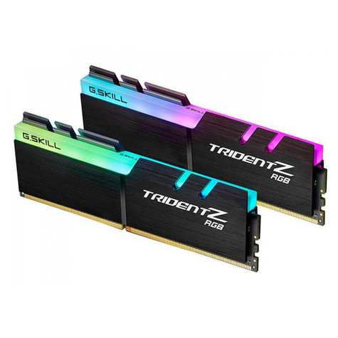 G.Skill Trident Z Rgb (For Amd) F4-3600c18d-16gtzrx 16 Gb 2 X 8 Gb Ddr4 3600 Mhz 288-Pin Dimm