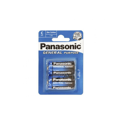 Battery Panasonic Baby R14 (Blist. 2) C