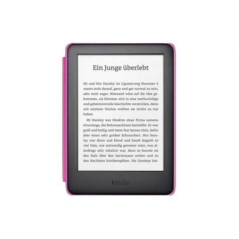 Amazon Kindle Kids Edition 6" 2019 8gb Pink Incl. Cover E-Book-Reader 8 Gb