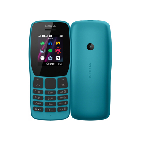 Nokia 110 Dual-Sim Blau