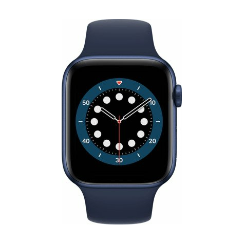 apple watch ser. 6 44 mm alu blue/loop dunkelblau