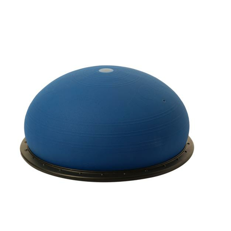 Togu Jumper Pro Trampolin-Ball, Rot/Blau/Schwarz