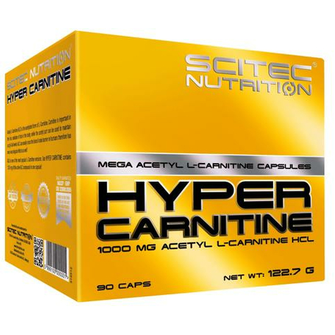 scitec nutrition hyper carnitine, 90 kapseln