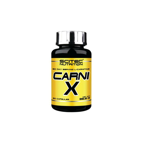 scitec nutrition carni-x, 60 kapseln dose