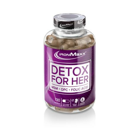 Ironmaxx Detox For Her, 130 Kapseln Dose