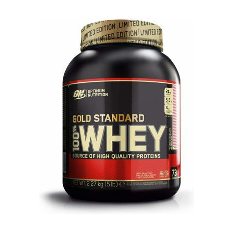 optimum nutrition 100% whey gold standard, 5 lb dose