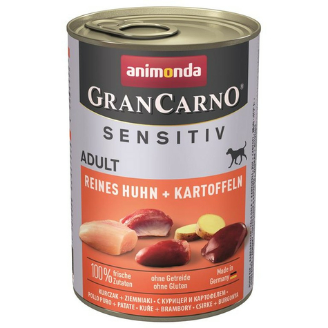 Animonda Hund Grancarno Sensitive,Carno Sensi Huhn+Kartoff 400gd