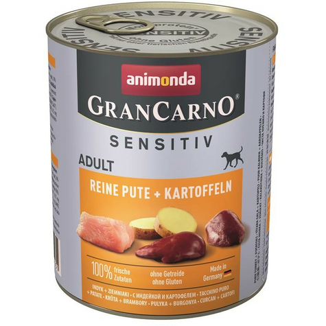Animonda Hund Grancarno Sensitive,Carno Sensi Pute+Kartoff 800gd