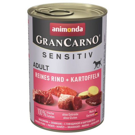 Animonda Hund Grancarno Sensitive,Carno Sensi Rind+Kartoff 400gd