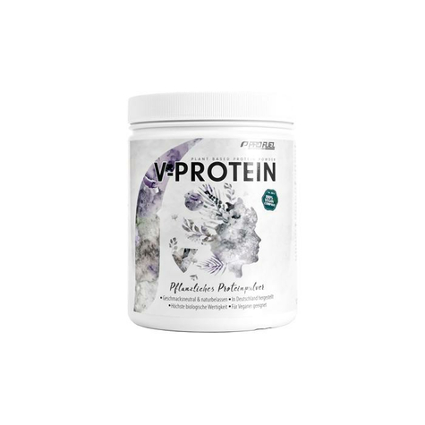 Profuel Veganes V-Protein Pulver, 600 G Dose, Geschmacksneutral