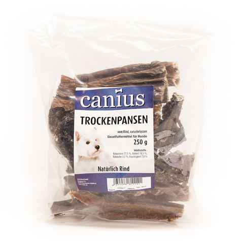 Canius Snacks,Canius Trockenpansen 250 G
