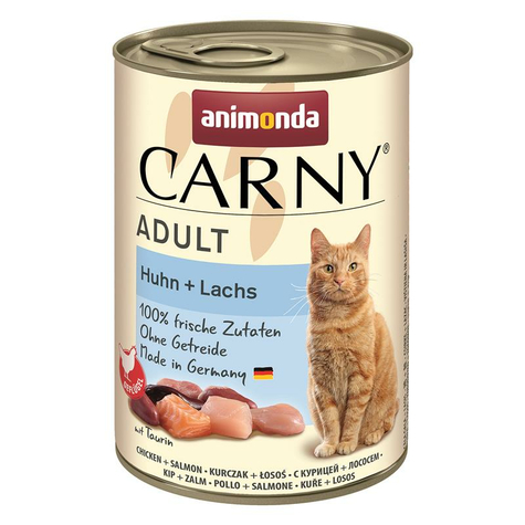 Animonda Katze Carny,Carny Adult Huhn+Lachs 400gd