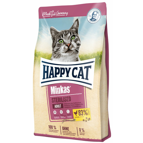Happy Cat,Hc Minkas Steril. Gefl. 500g