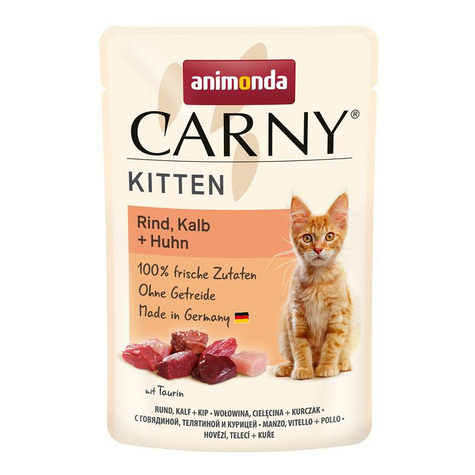 Animonda Katze Carny,Carny Kitten Rind+Kalb+Hu 85gp