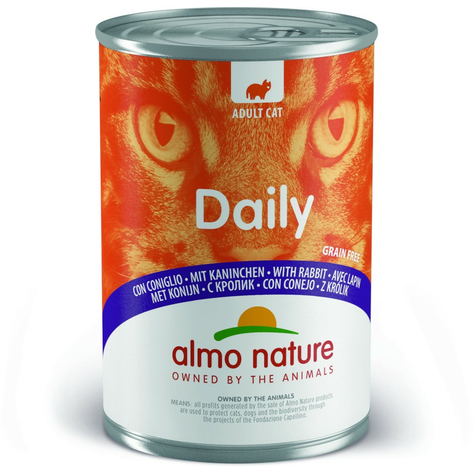 Almo Nature,An Cat Daily Kaninchen   400gd