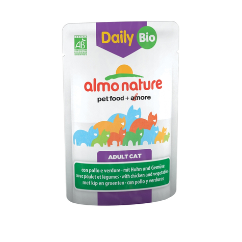Almo Nature,An Daily Bio Huhn+Gemüse  70gp