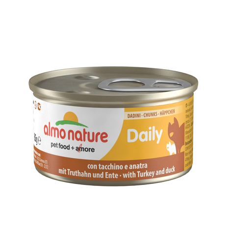 Almo Nature,An Cat Daily Pute+Ente    85gd