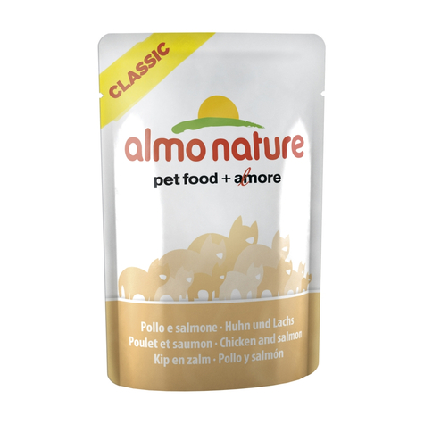 Almo Nature,Almonature Chicken-Salmon 55gp