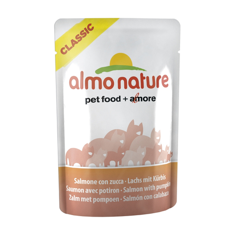 Almo Nature,Almonature Salmon-Pumpkin 55gp