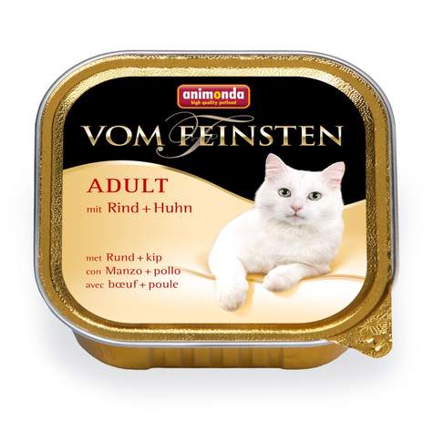 Animonda Katze Vom Feinsten,V.F. Rind+Huhn   100gs