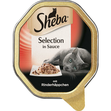 Sheba,She.Select.Sauce Rinderhä.85gs