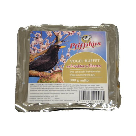 Pfiffikus Wild Bird Food,Pfiff.Vogelbuffet Fruits 1st
